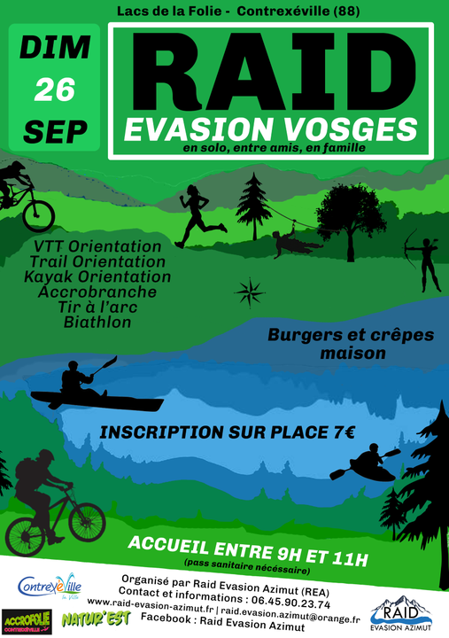 Raid Evasion Vosges
